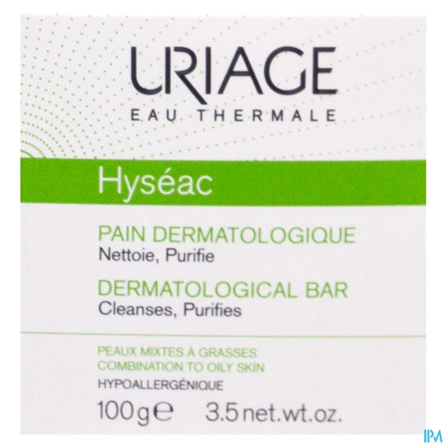 Uriage Hyseac Pain Dermatologique Savon 100g