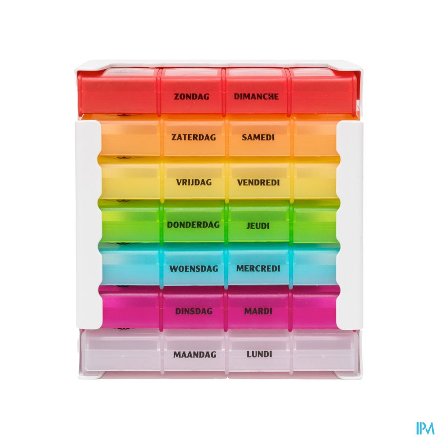 Eureka Care Pilulier Couleur 1 Semaine