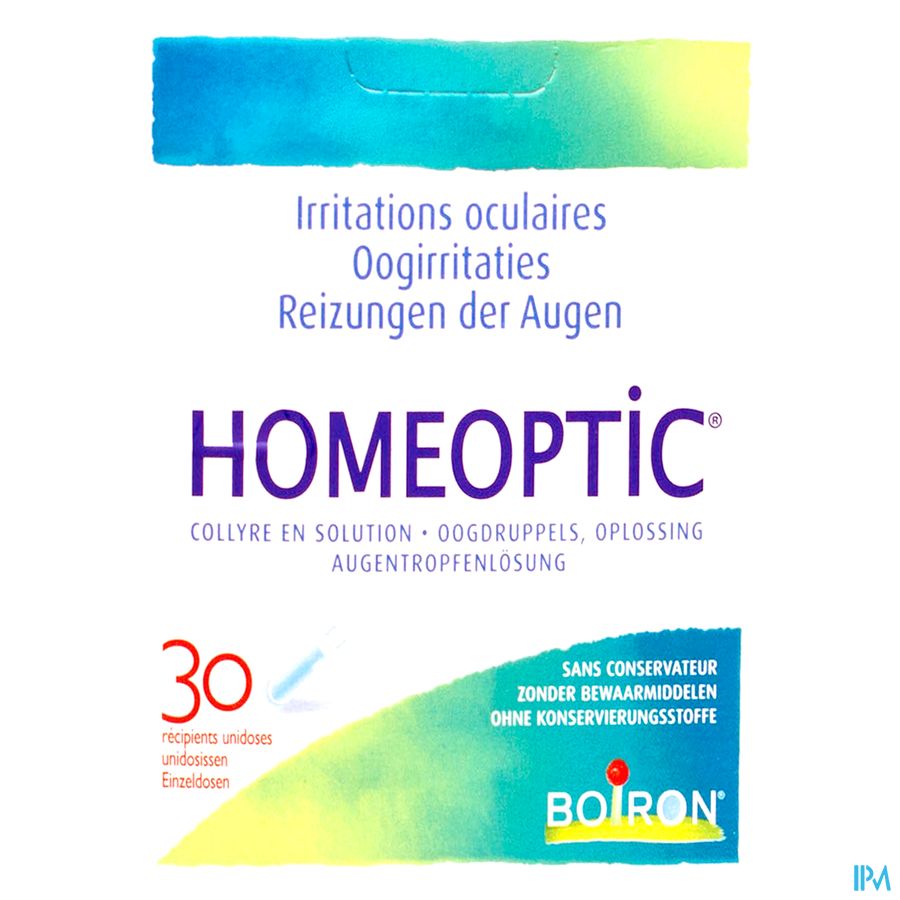 Homeoptic Unidoses 30 X 0,4ml Boiron