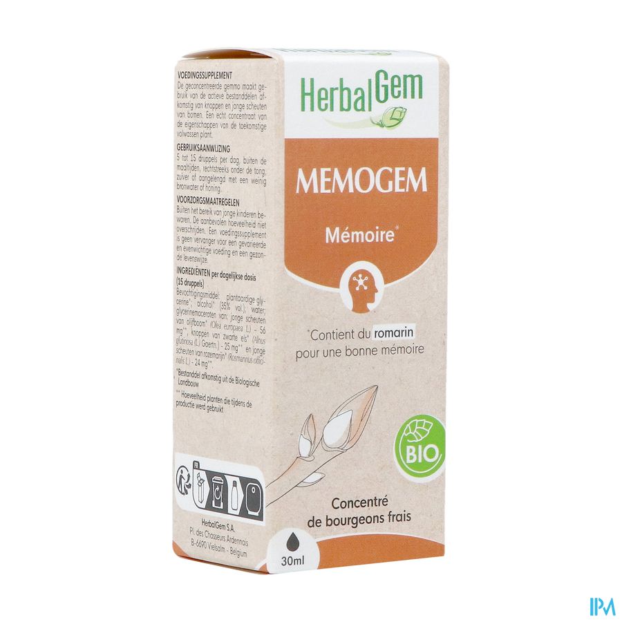 Herbalgem Memogem Bio 30ml