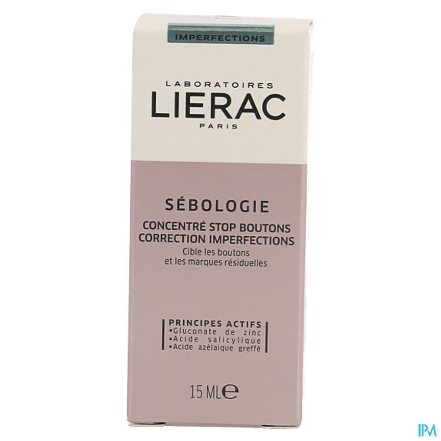 Lierac Sebologie Conc.stop Bouton Correct.imp.15ml