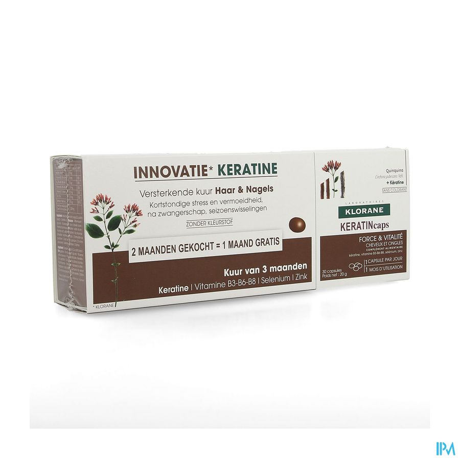 Klorane Capil. Keratin Caps 3x30 Nf