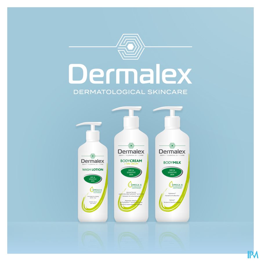 Dermalex® Lotion Lavante Hydratante - Peau Seche Et Sensible - 250ml