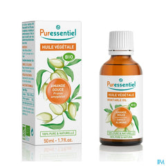 Puressentiel Huile Vegetale Bio Amande Douce 50ml