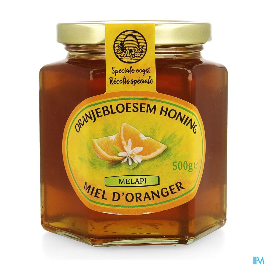 Melapi Miel Fleur Oranger 500g 3049 Revogan