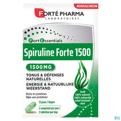 Spiruline 1500 Forte Pharma Comp 30