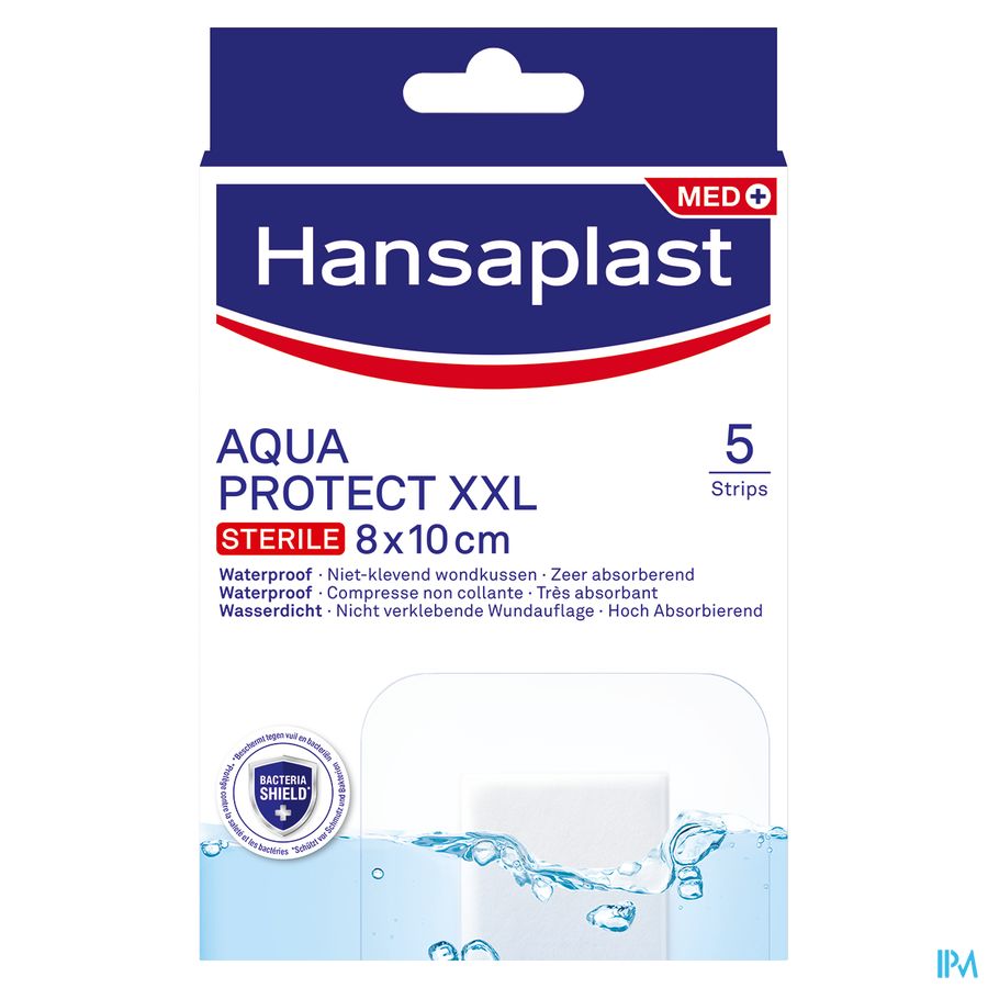 Hansaplast Aqua Prot. Strips Xxl 5