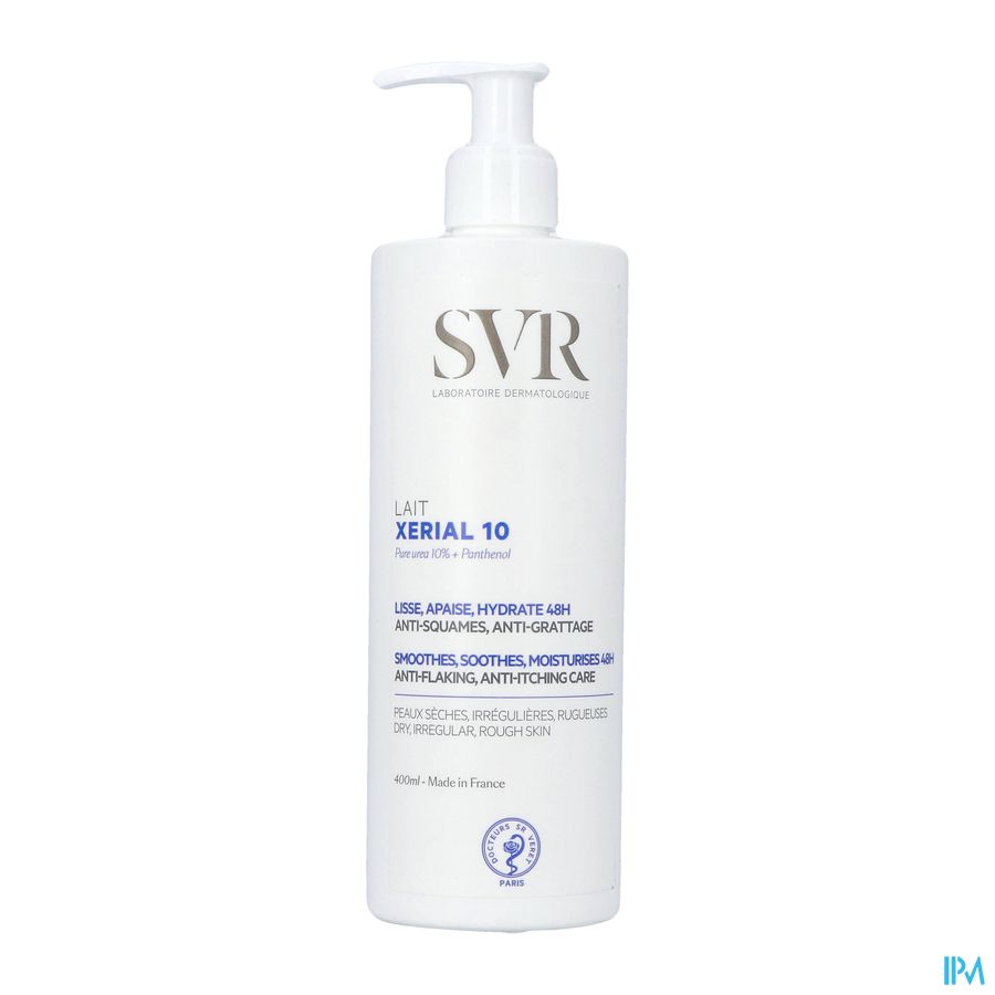 Svr Xerial 10 Lait Corps Fl Pompe 400ml Nf