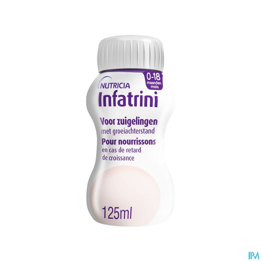 Infatrini Pour Nourissons 0-18 Mois Complément Nutritionnel Dénutrition Bouteilles 125ml