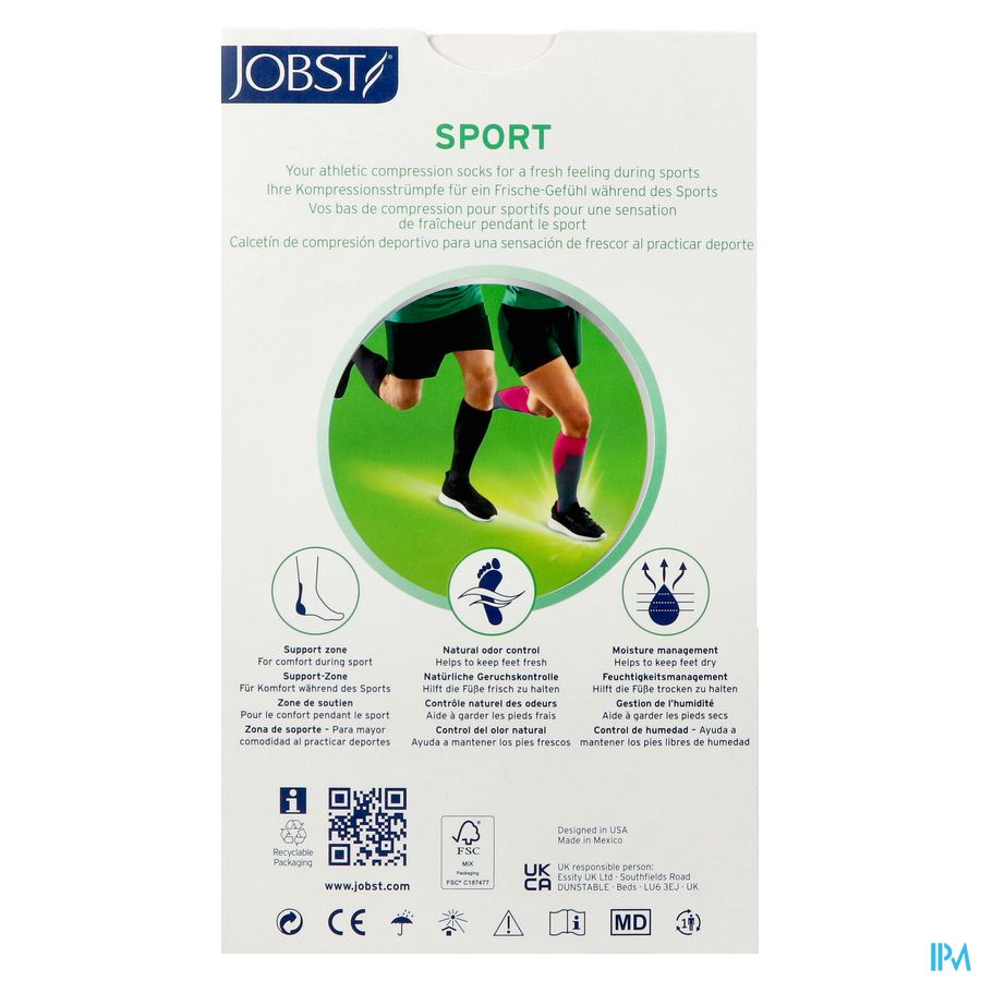 Jobst Sport 20-30 Ad Pink l