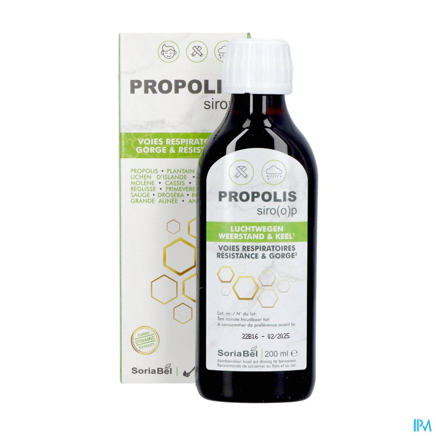Soria Sirop Propolis Fl 200ml