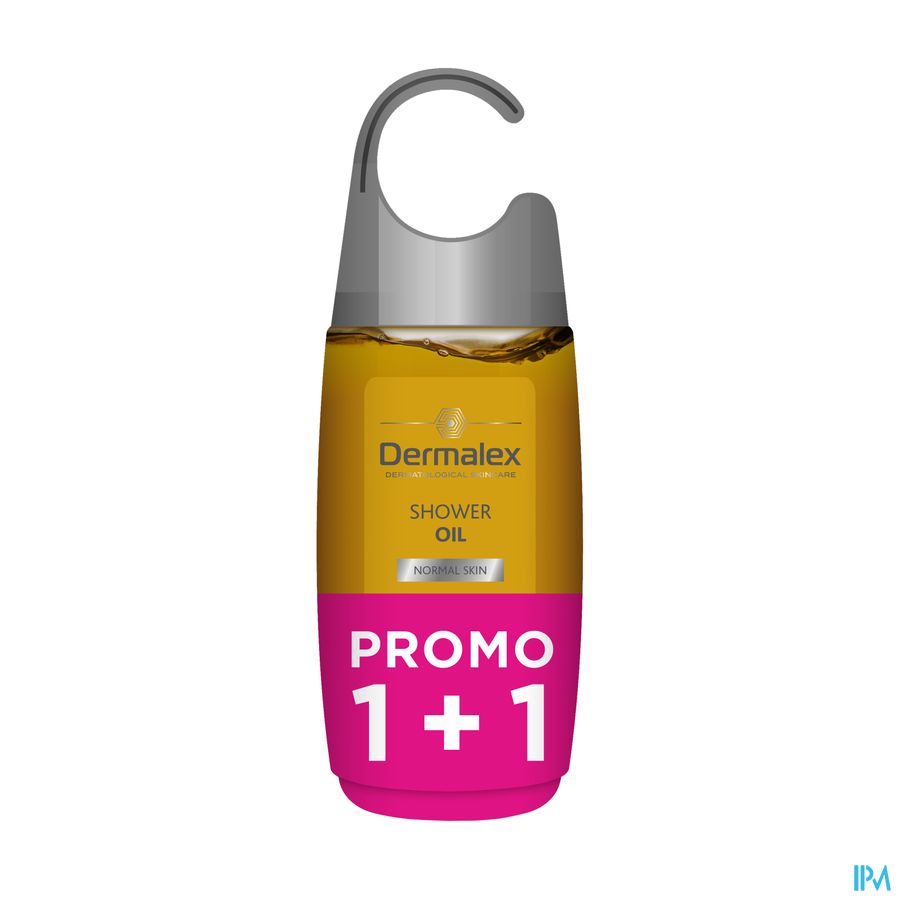 1+1 Dermalex® L''Huile De Douche Douce - Peau Normale - 250ml