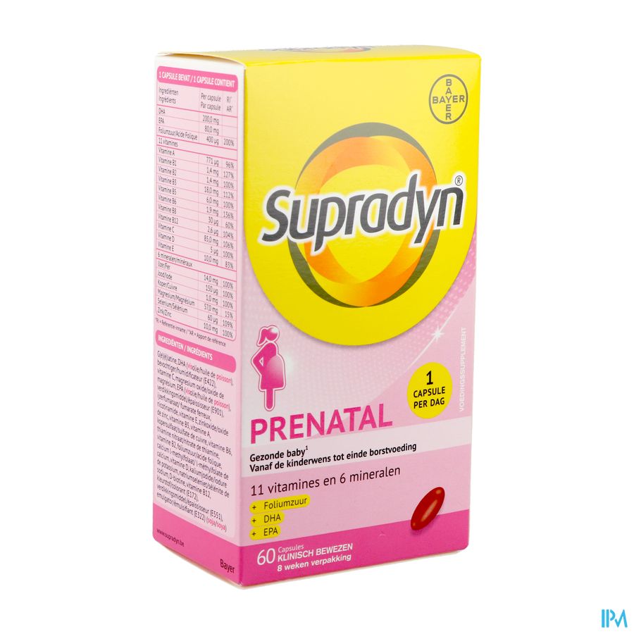 Supradyn Prenatal Caps 60
