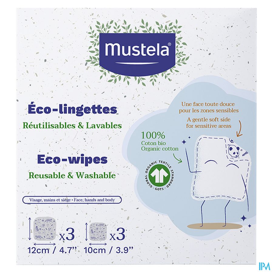 Mustela mes eco lingettes 6 pcs