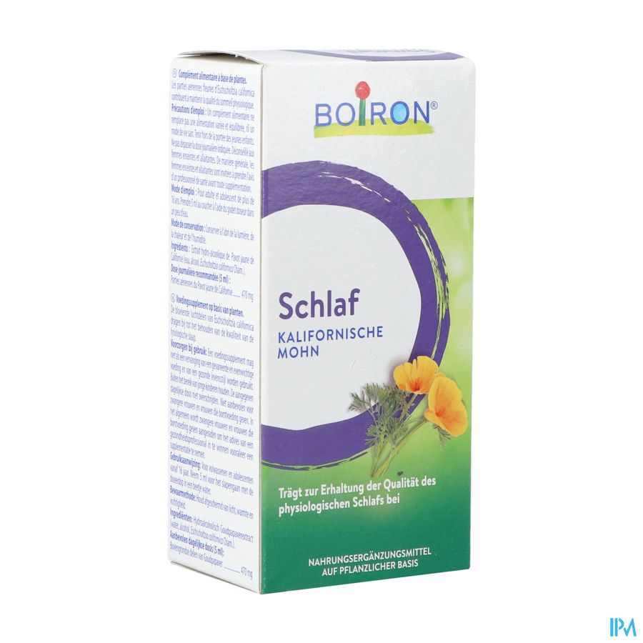 Sommeil Eschscholtzia 60ml Boiron