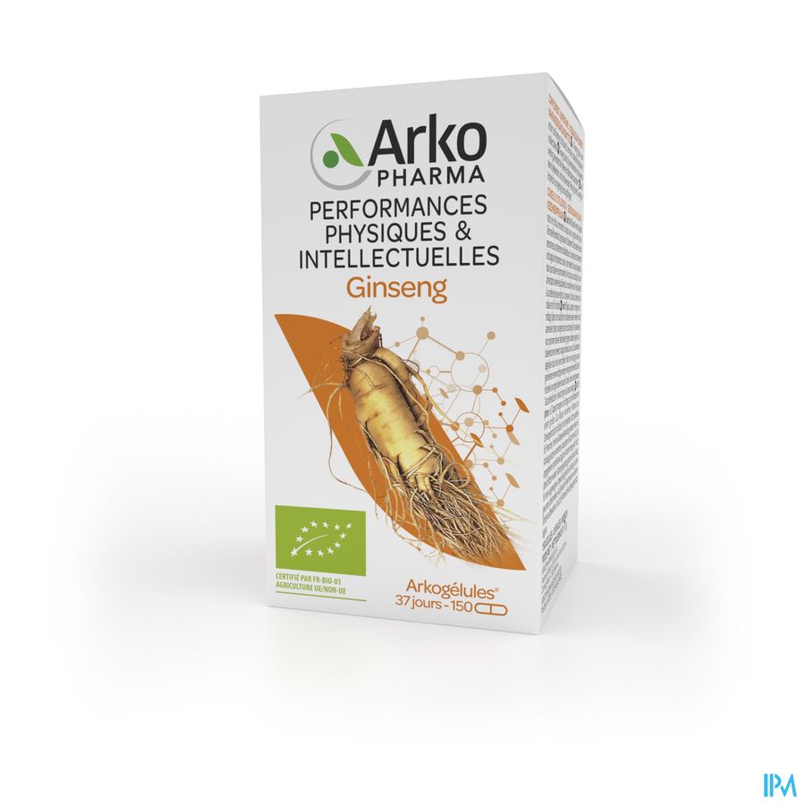Arkogelules Ginseng Bio Caps 150