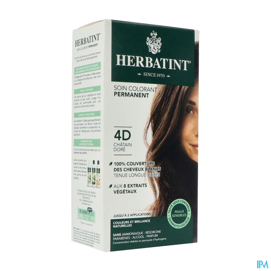 Herbatint Chatain Dore 4d 150ml
