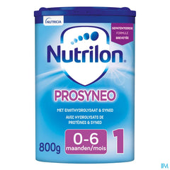 Nutrilon Prosyneo 1 | Lait Nourrissons dès la naissance  | Lait en Poudre pour Biberon | Boite 800g