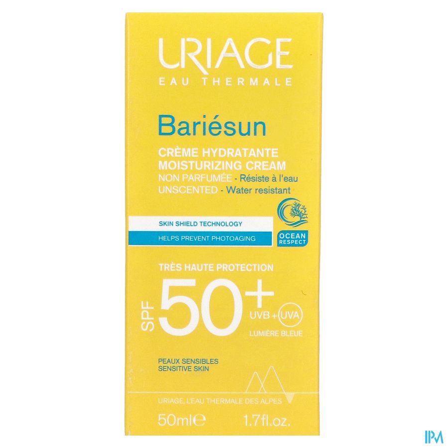 Uriage Bariesun Creme Ip50+ S/parfum 50ml