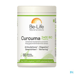 Curcuma 2400 + Piperine Bio Be Life Gel 60