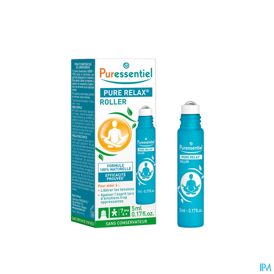 Puressentiel Pure Relax Roller Stress 12hle Ess5ml