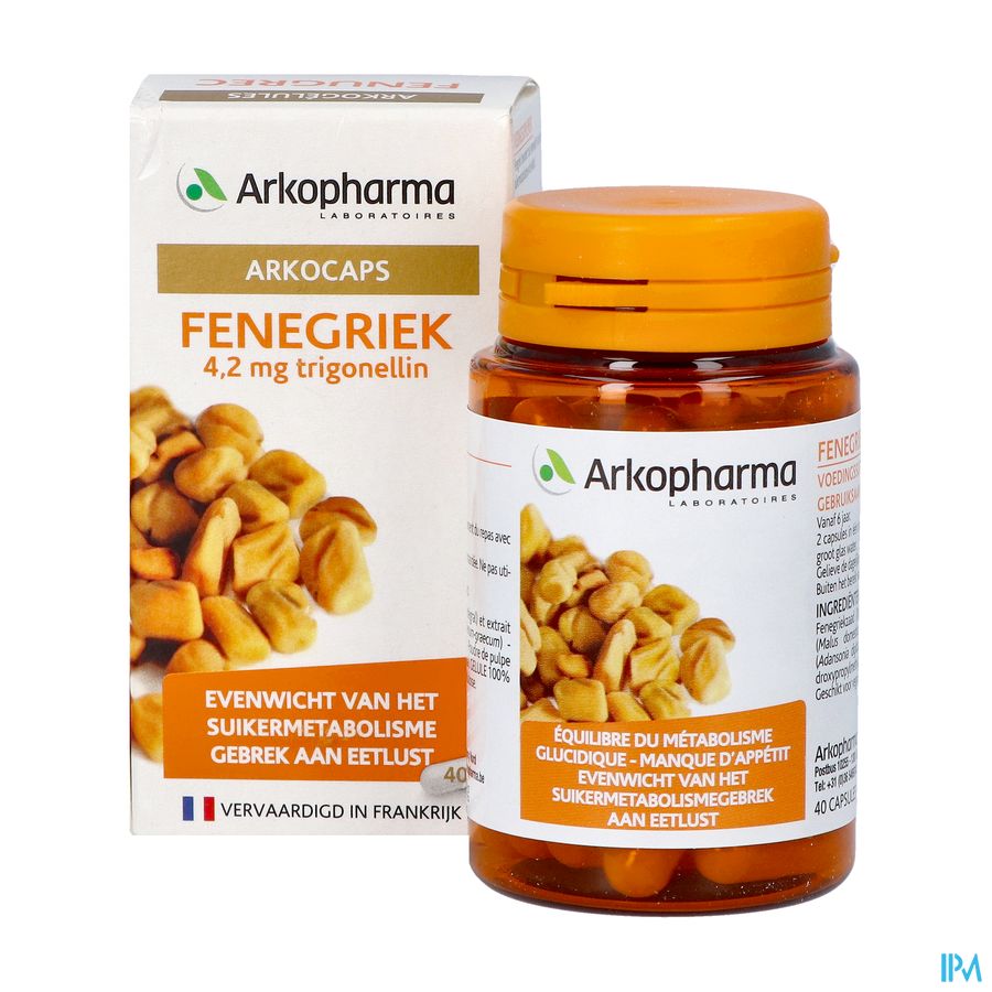 Arkogelules Fenugrec Comp 40