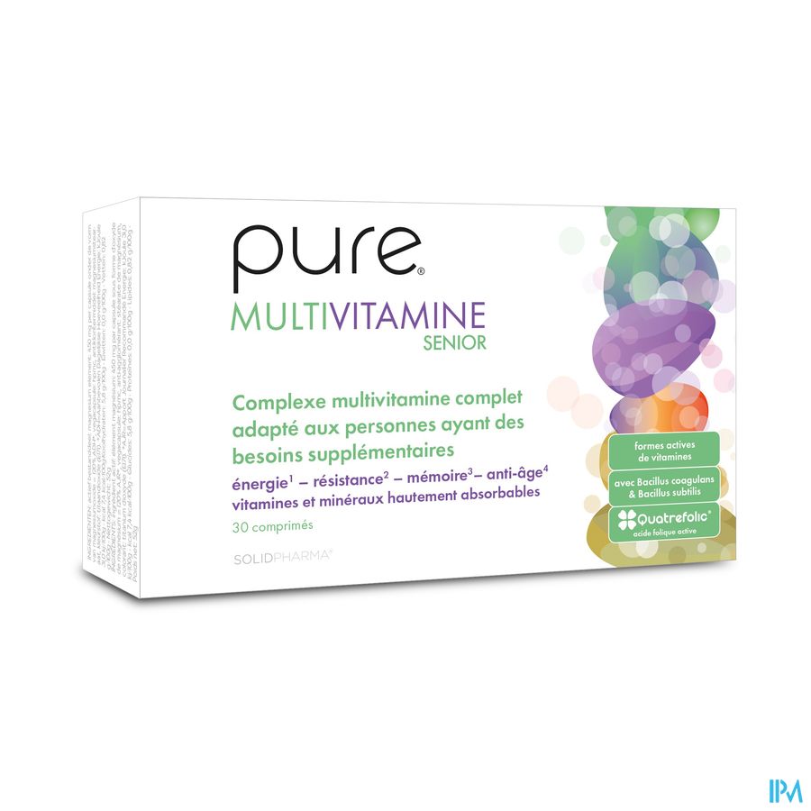 Pure Multivitamine Senior 30