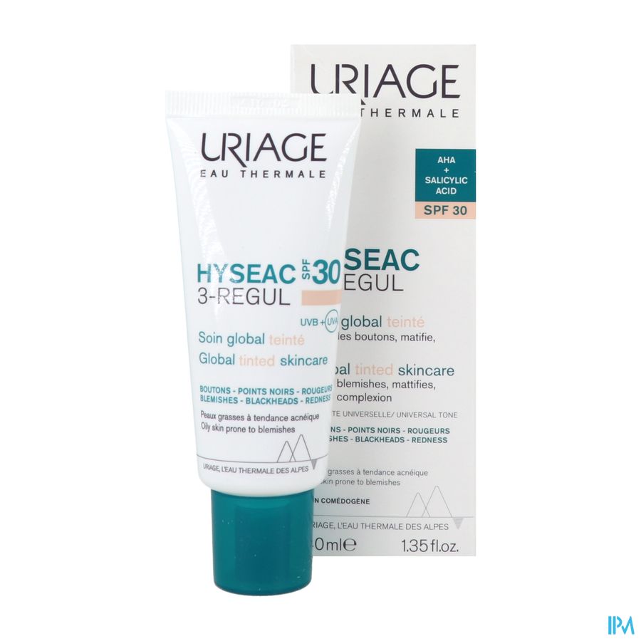 Uriage Hyseac 3regul Soin Global Teinte Spf30 40ml