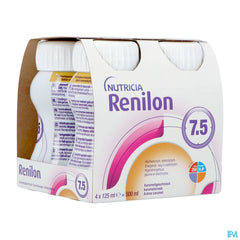 Renilon 7.5 Caramel Bouteille 4x125ml 177026 Nf