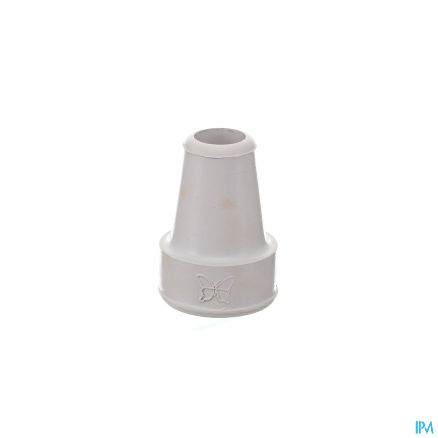 EMBOUTS CAOUTCHOUC pr CANNE-BEQ. gris \ 19 mm