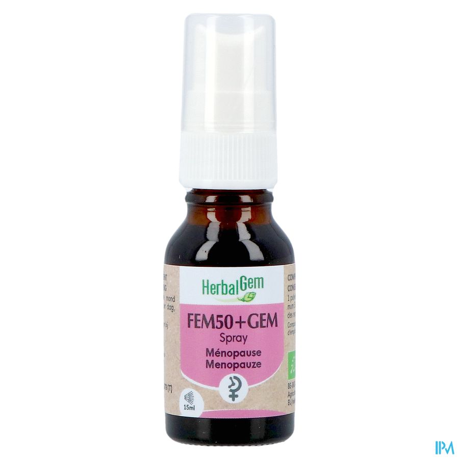 Herbalgem Fem50+ Gem Spray Bio 15ml