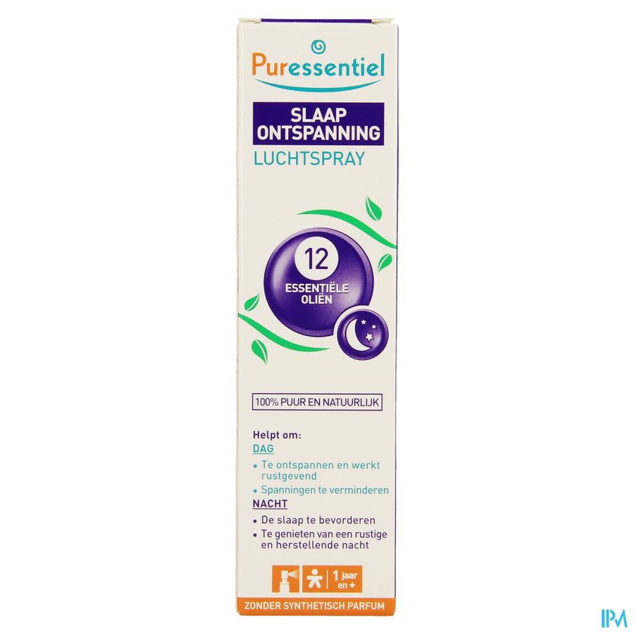 Puressentiel Sommeil Detente Spray 12 Hle Ess 75ml