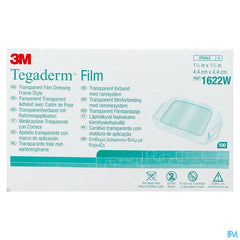 Tegaderm 3m Transp 4x 4cm 100 1622w