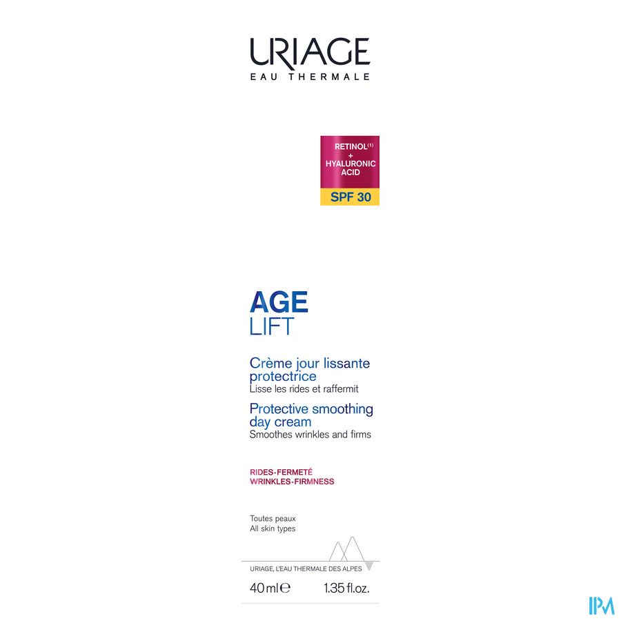 Uriage Age Creme Lissante Protective Ip30 40ml