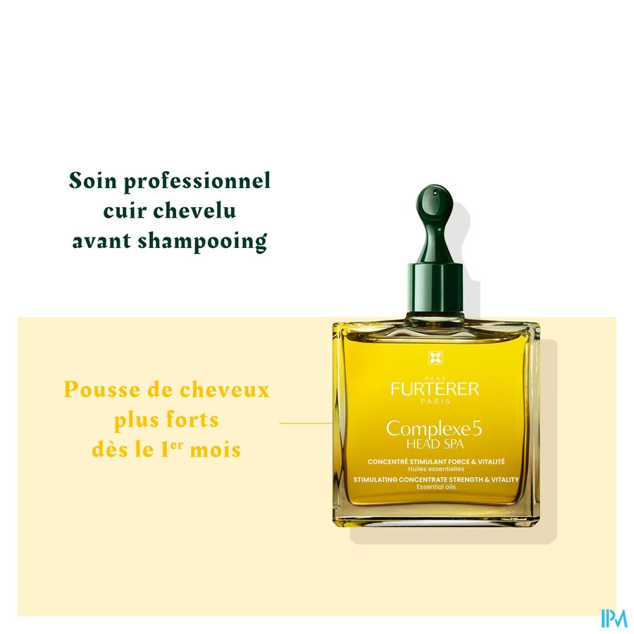 René Furterer Head Spa Complexe 5 Concentré stimulant force & vitalité cuir chevelu 50ml
