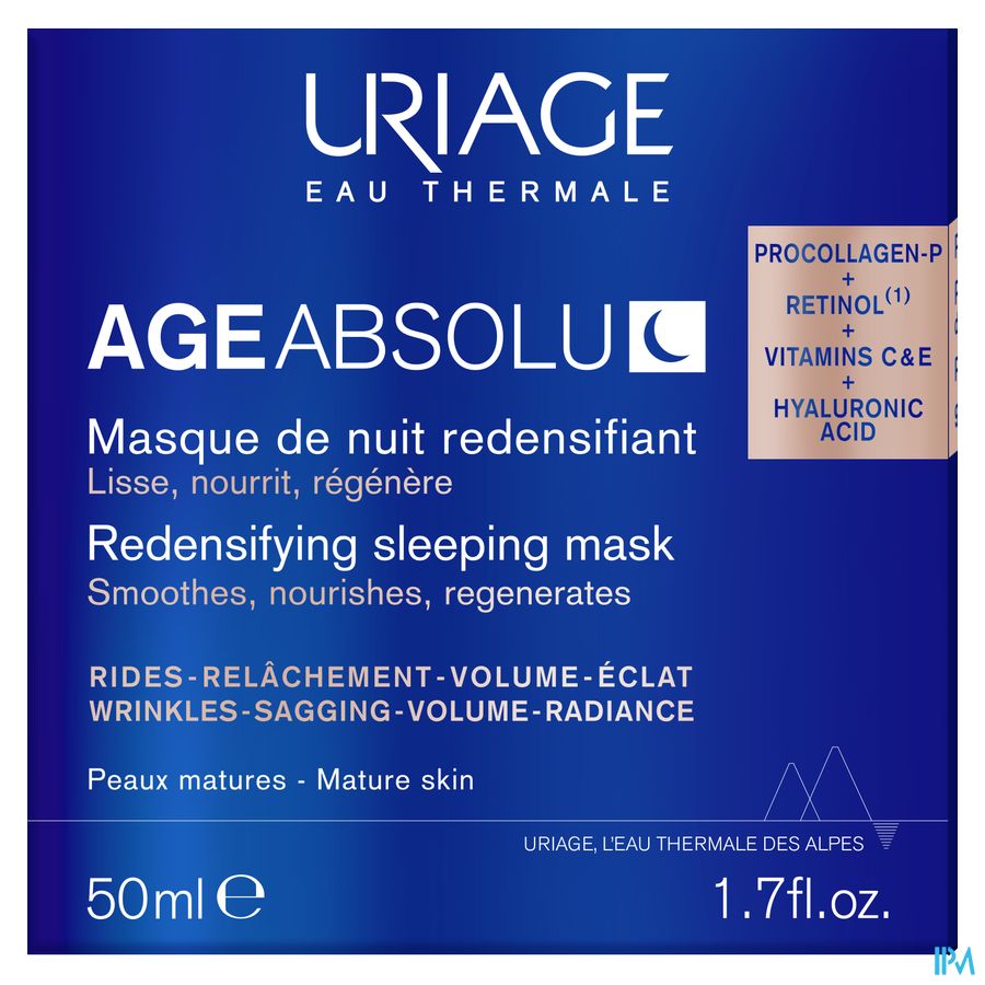 Uriage Masque Nuit Nutri Regenerant 50ml