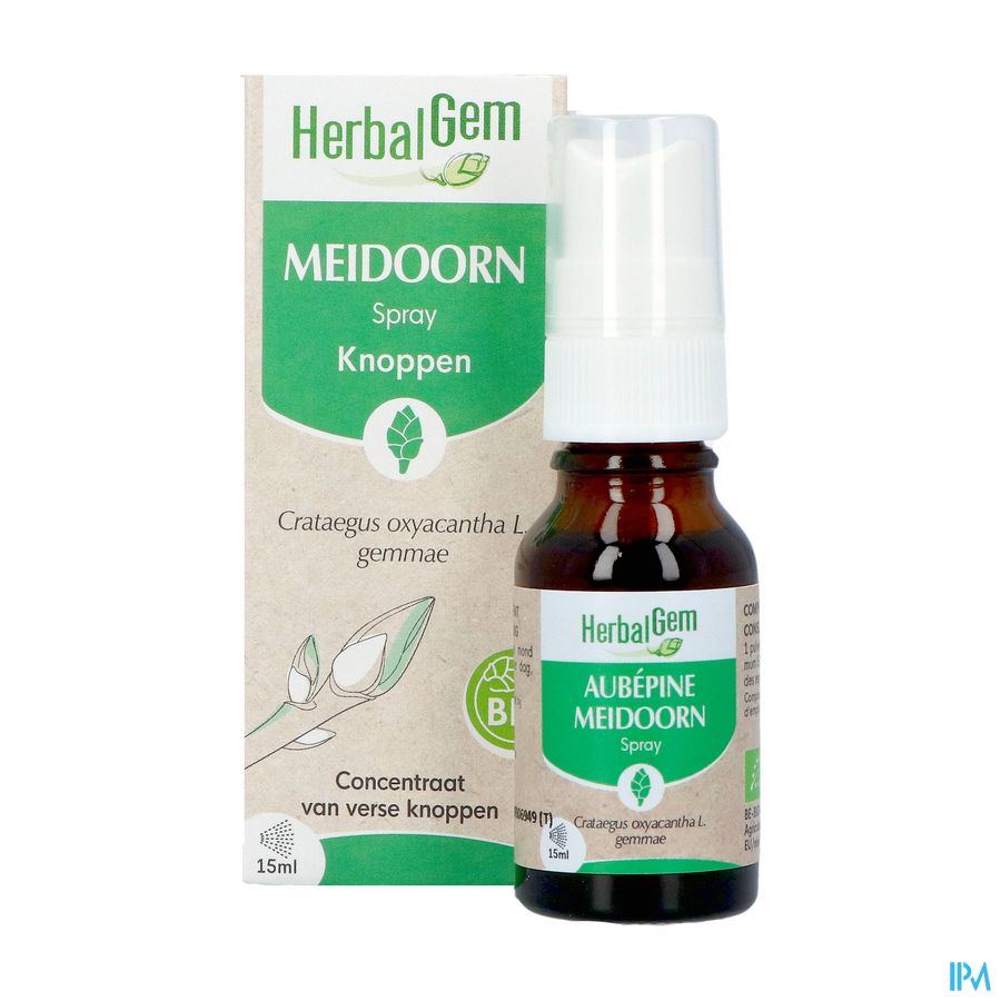 Herbalgem Aubepine Bio Spray 15ml