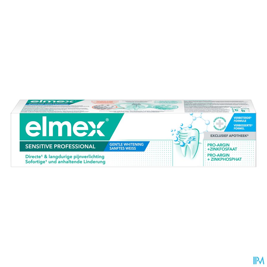 elmex Sensitive Professional Blancheur Dentifrice Dents Sensibles 75ml