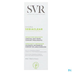 Svr Sebiaclear Creme Hydra Tube 40ml Nf