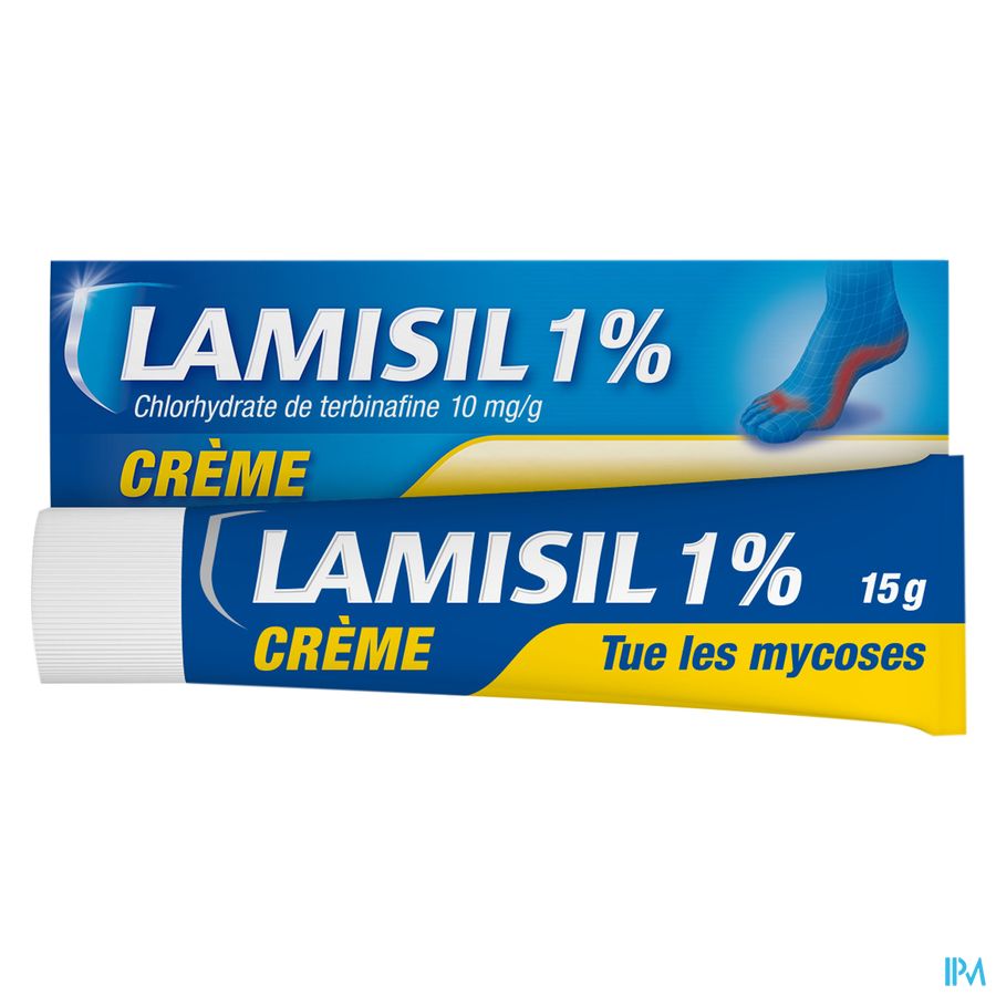 Lamisil Creme 1% Tube Lamine Aluminium 15g