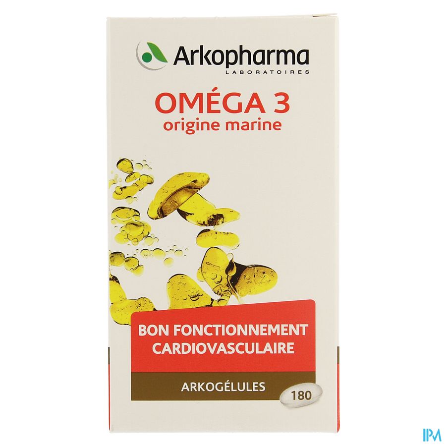 Arkogelules Omega 3 Origine Marine 180