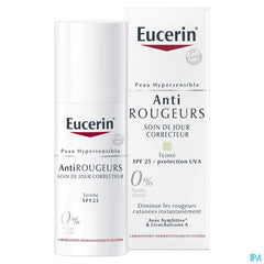 Anti-Rougeurs Soin de Jour Correcteur Teinté SPF 25 + protection UVA Peau Hypersensible avec pompe 50ml