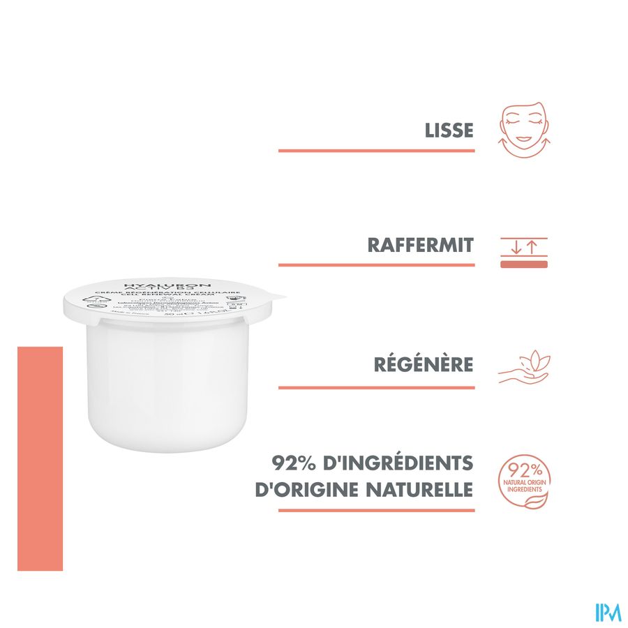 Eau thermale Avène Hyaluron Activ B3 Crème régénération cellulaire Anti-Age acide hyaluronique 50 ml