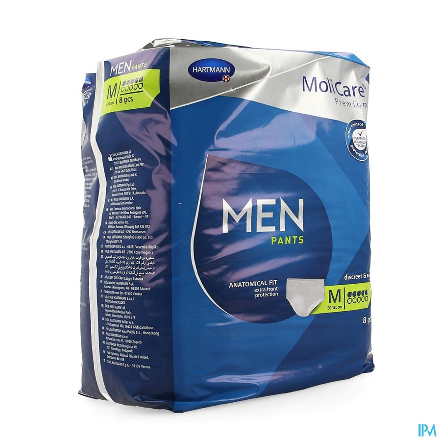 Molicare Pr Menpants 5drops M 8 P/s