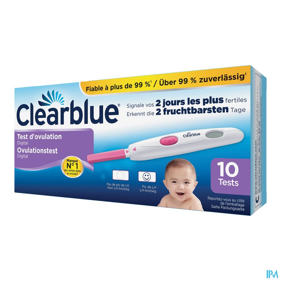 Clearblue Digital Test Ovulation 10