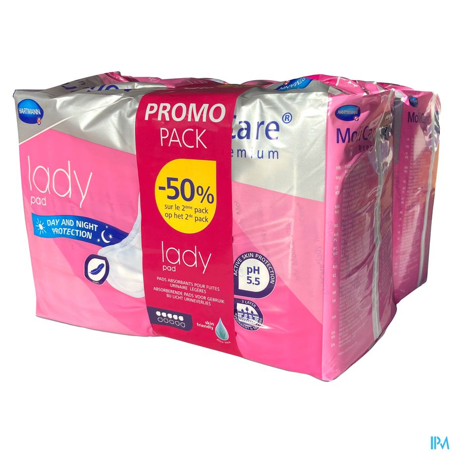 Molicare Premium Lady Pad 5 Drops 2x14 Promopack
