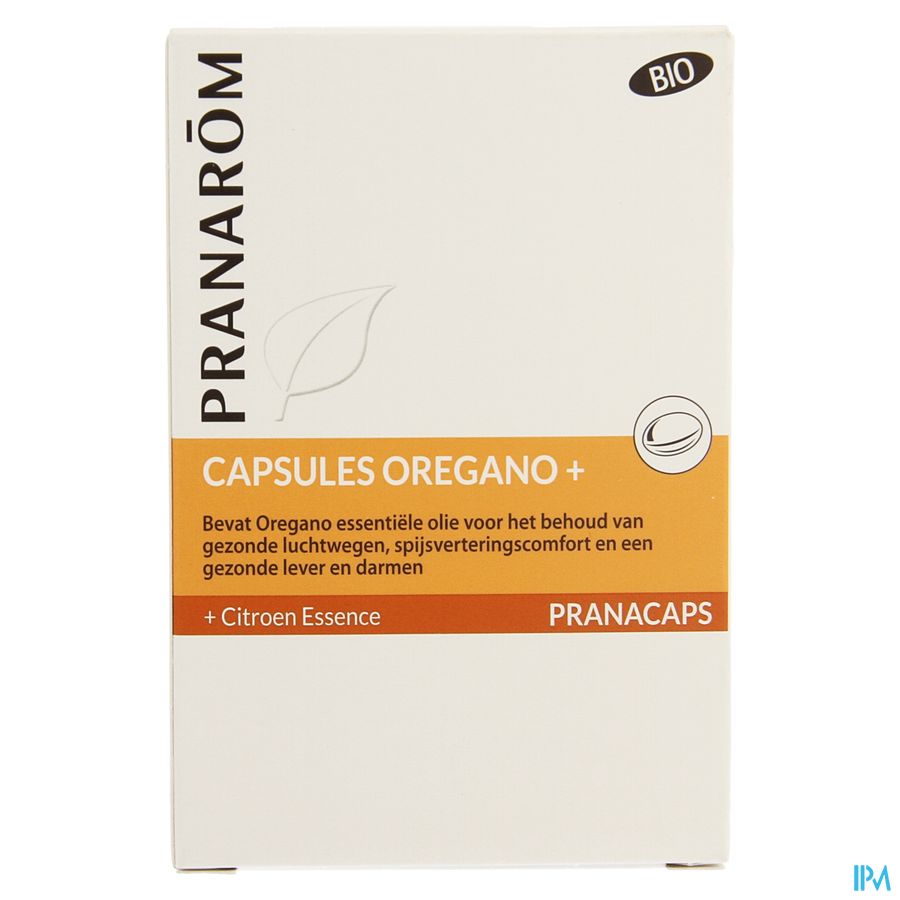 Pranacaps Origan+ Caps 30 Pranarom