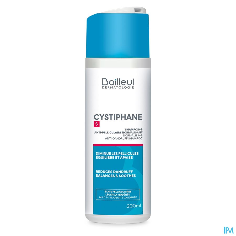 CYSTIPHANE S - Shampoing anti-pelliculaire normalisant 200 ml