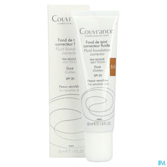 Eau Thermale Avène - Couvrance Fond de teint correcteur fluide Doré