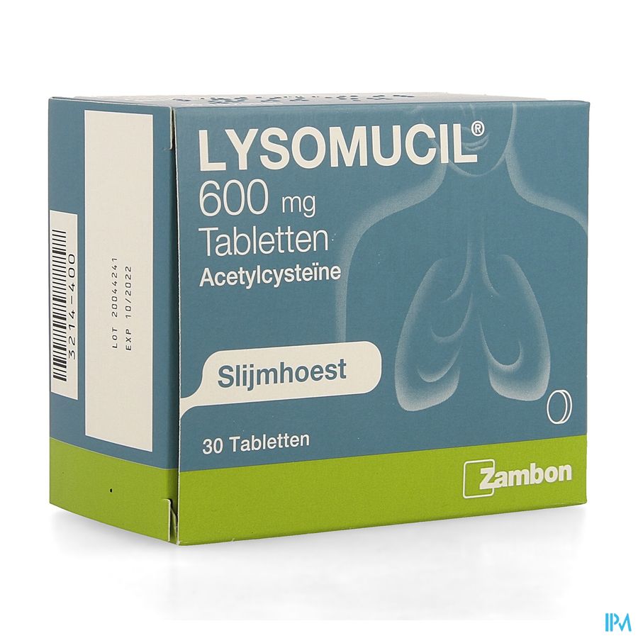 Lysomucil 600 Comp 30 X 600mg